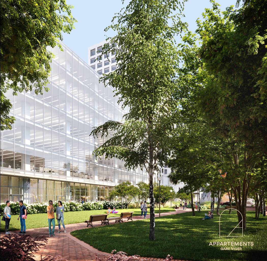 3 1//2 Dans Un Projet Locatif Moderne à Place Gare Viger