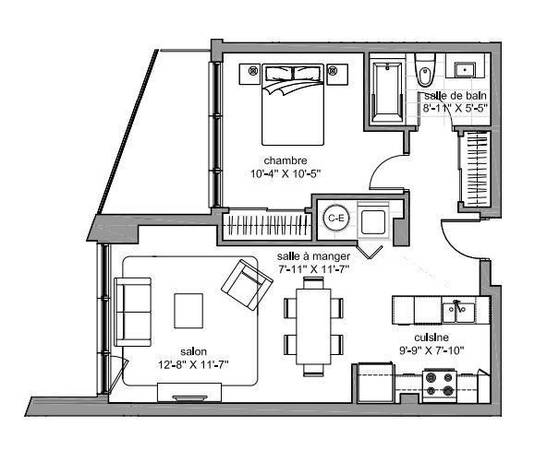 Carrefour Laval Sunny Laval Luxury Condo, floor to ceiling windows