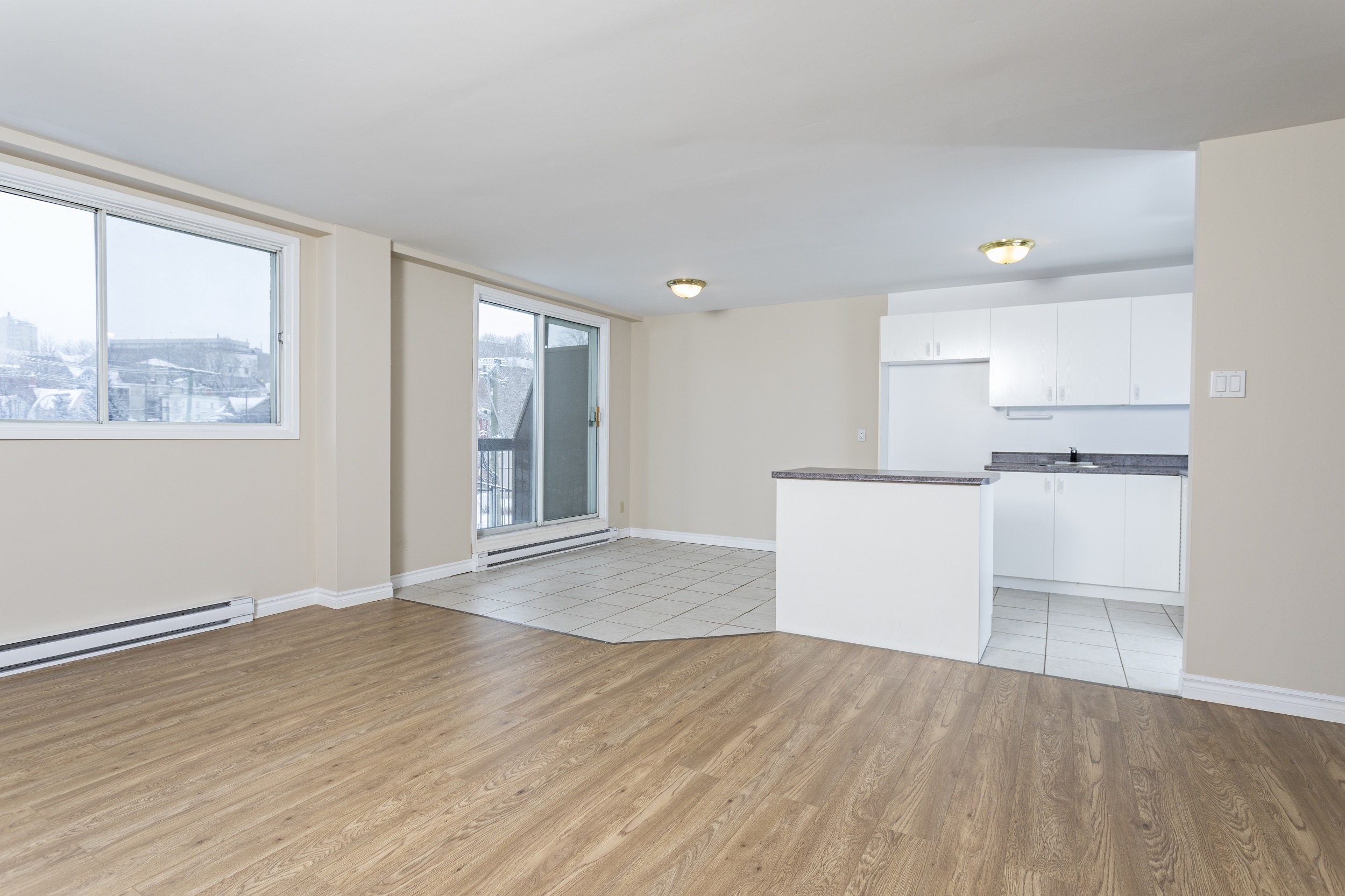 Appartements modernes 4 1/2 à louer à Sherbrooke près du Cégep – 1 mois gratuit