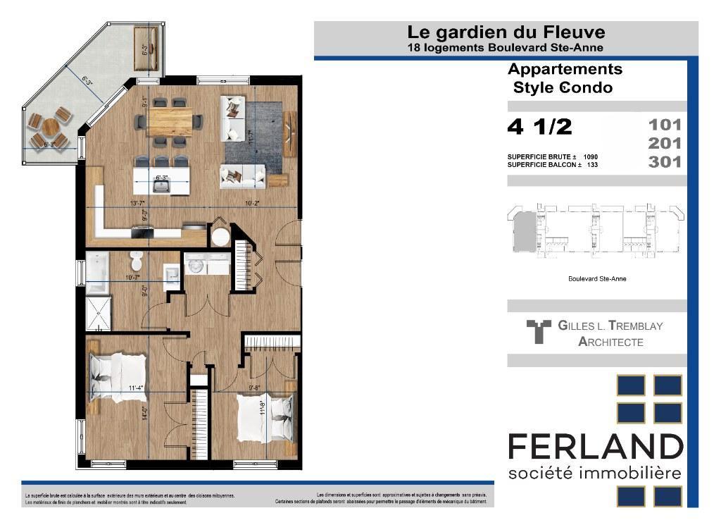 Condos locatifs neufs (41/2 et 31/2) dispo le 1 février 2025