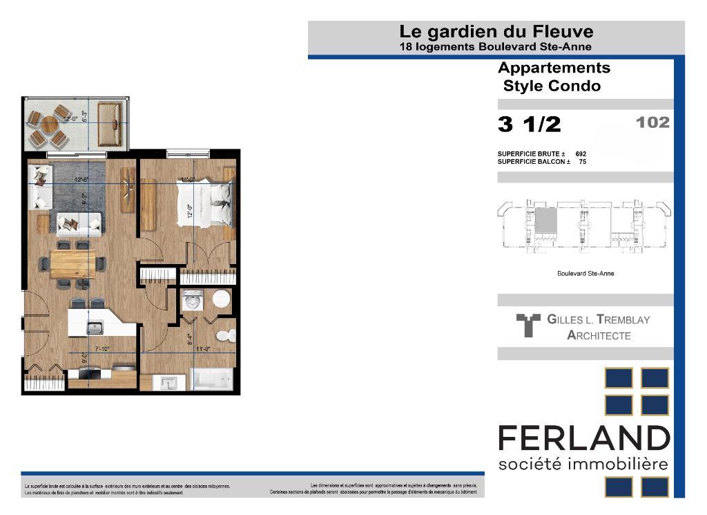 Condos locatifs neufs (41/2 et 31/2) dispo le 1 février 2025