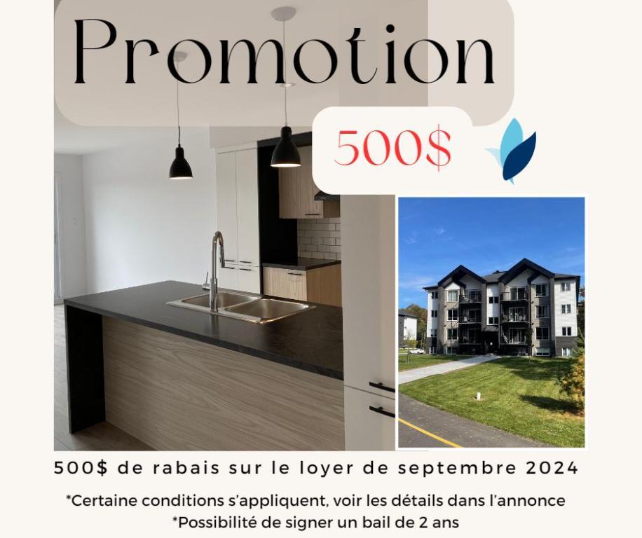 Logement 5 1/2 - Septembre 2024