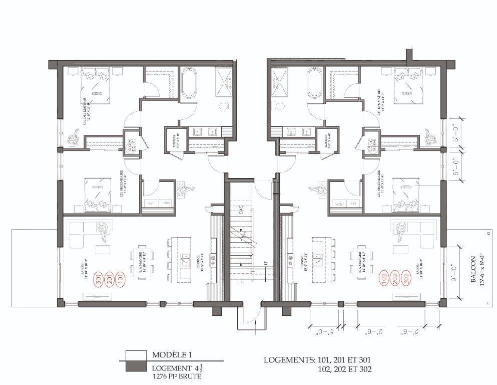 IMMEUBLE 55 ans et plus - 4 1/2 STATIONNEMENT INTÉRIEUR - ASCENSEUR