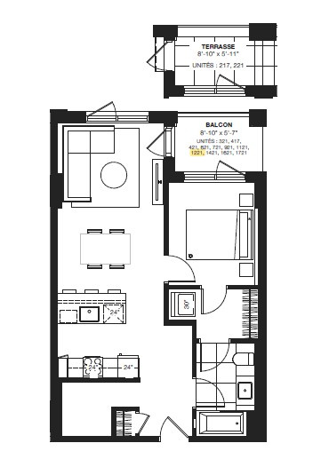 Nouveau Condo 3 1/2 Neuf Longueuil