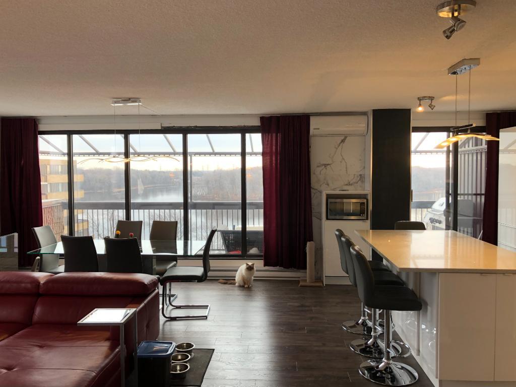 Condo à louer long terme 3 1/2, Ile paton, Laval, Chomedey, région Montreal