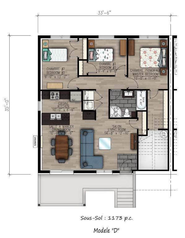 5.5 Appartement DISPONIBLE À DRUMMONDVILLE