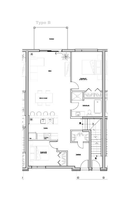 Condos locatifs 100% neufs à Beaupré - Mont Ste-Anne - 4 1/2