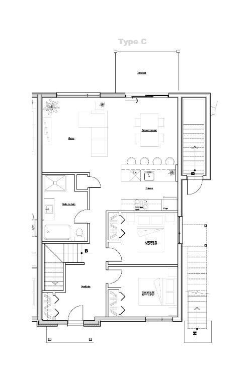 Condos locatifs 100% neufs à Beaupré - Mont Ste-Anne - 4 1/2