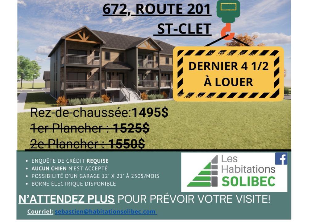 4 1/2 logement locatif