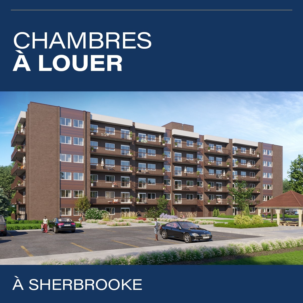 Chambres étudiantes à louer à Sherbrooke près du Cégep