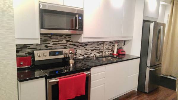 3 1/2, Papineau metro, FULLY FURNISHED,ground floor,courtyard. Dec 1st