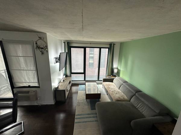 Furnished Griffintown 1 Bed Condo (3.5) with Pool & Gym