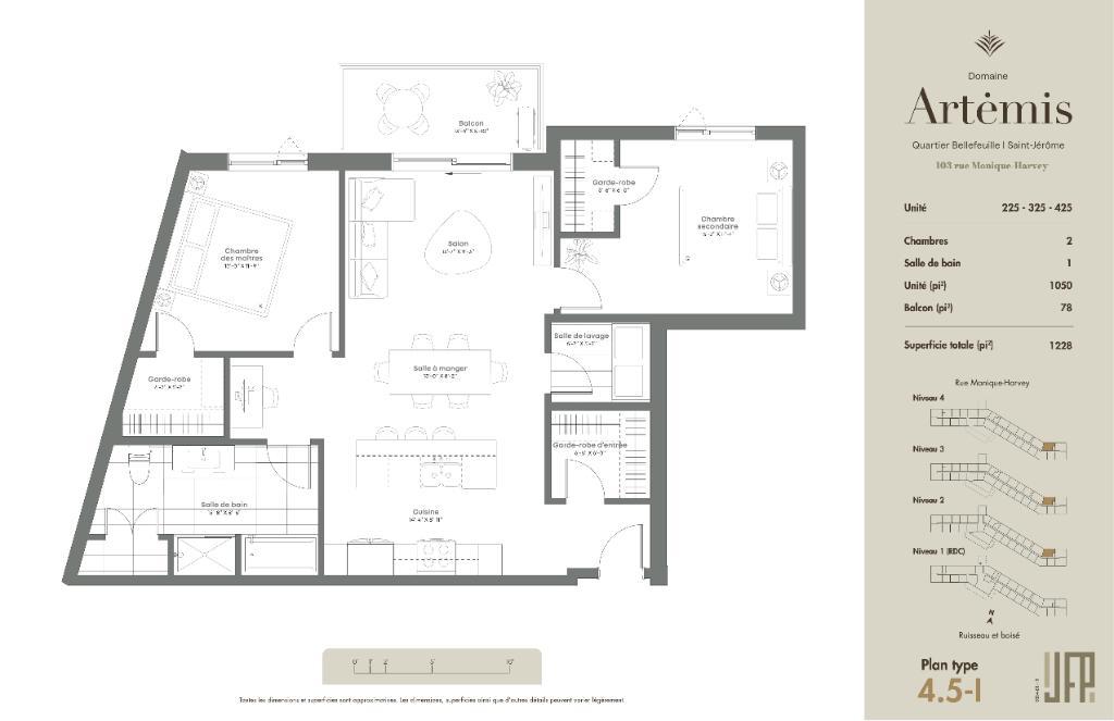 Domaine Artémis - Habitations locatives pour les 55 ans et plus - Condo / appartement / logement à louer Saint-Jérôme