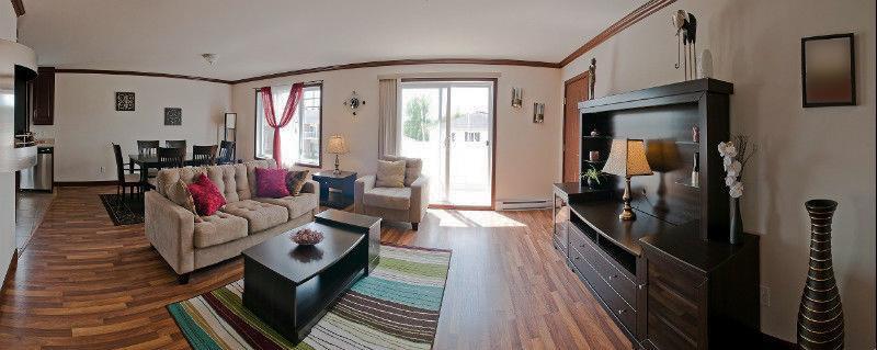 Beau grand 3 1/2 Récent STYLE CONDO Sur Boul. Thibeau 1 juillet 2025
