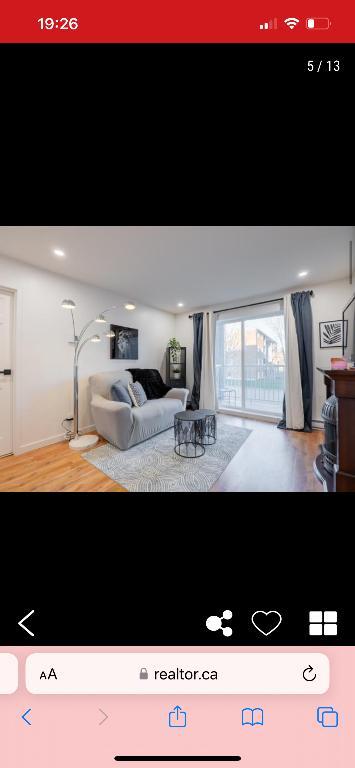 Condo à louer/coloc recherché à partir de février - 1100$/mois