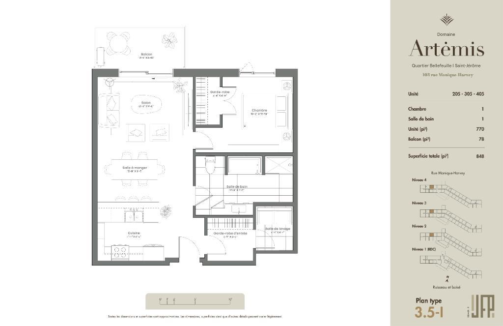 Domaine Artémis - Cadre naturel privilégié pour préretraités et retraité - Condo / appartement / logement à louer Saint-Jérôme