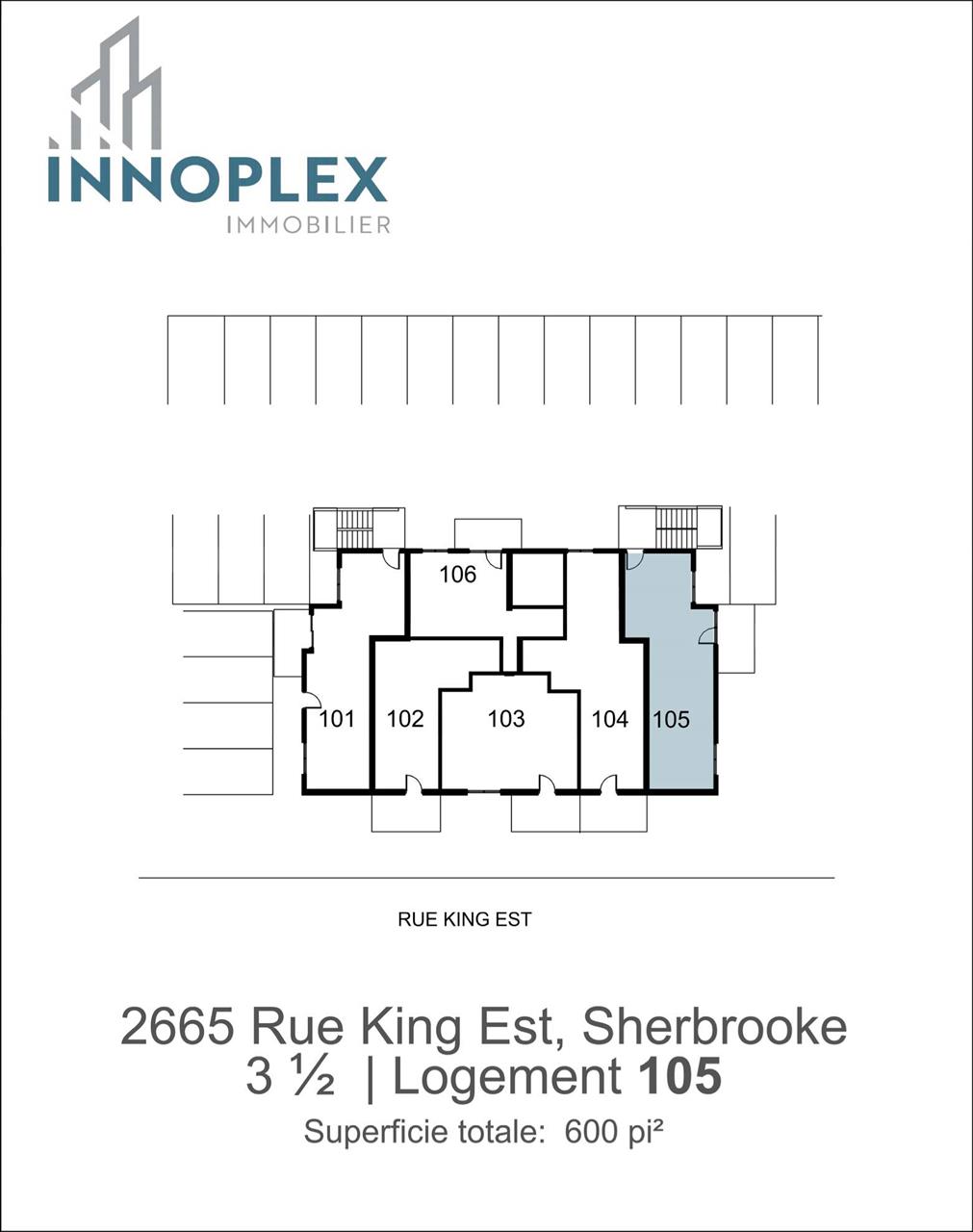 105 - 2665 Rue King Est