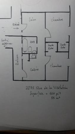 PARC LAFONTAINE - TOUT INCLUS - 2 CHAMBRES