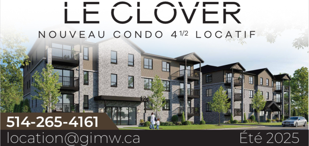 Nouveau Condo Locatifs Bois-des-Filion