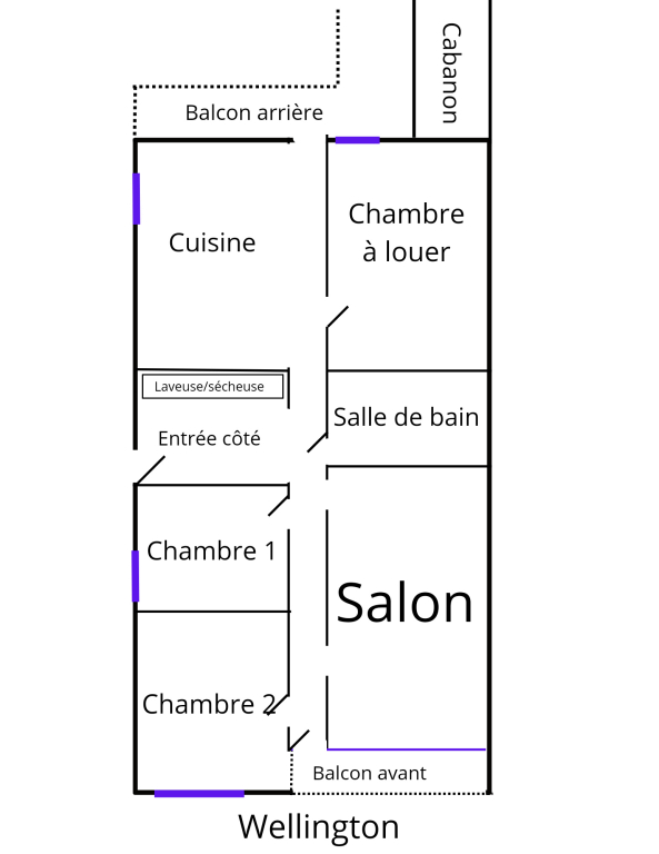 Grande Chambre à Verdun - Colocation