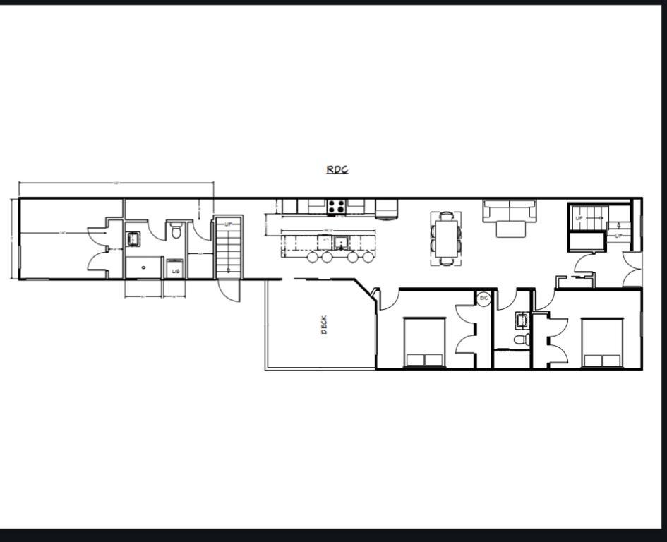 Au Plateau 3 chambres 2 salles de bain rdc