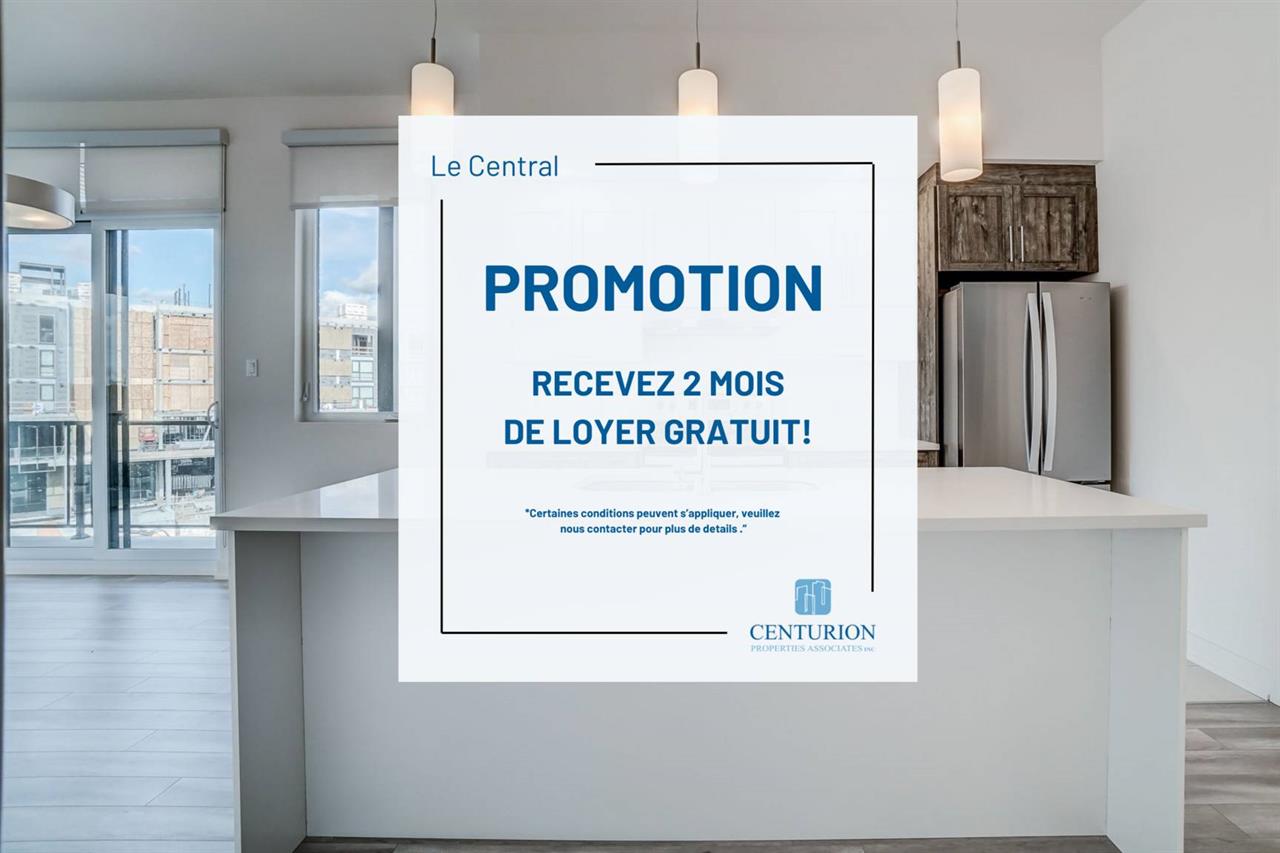 1 Bedroom + Den PENTHOUSE - 500 Rue De L'Atmosphere, Gatineau