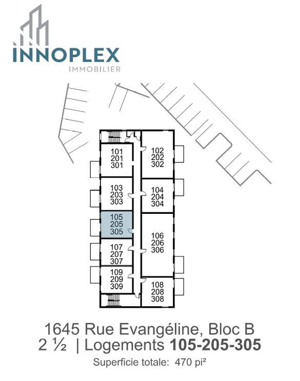 105 - 1645 Evangéline