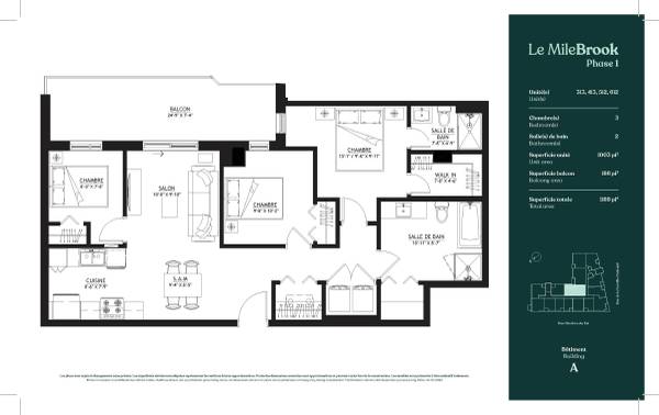 Le MileBrook : Habitations locatives 3 chambres à Pointe-aux-Trembles