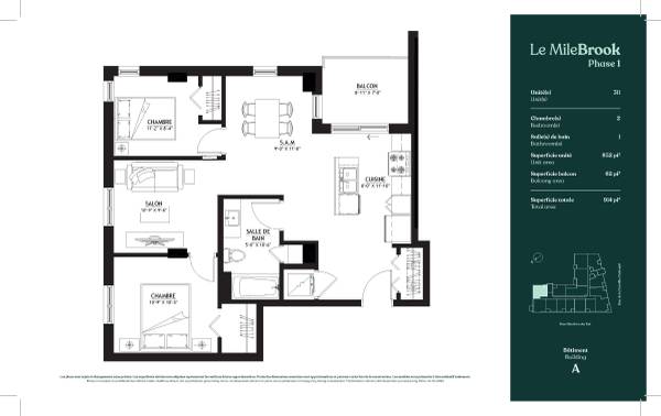 Le MileBrook : Habitations locatives 2 chambres à Pointe-aux-Trembles