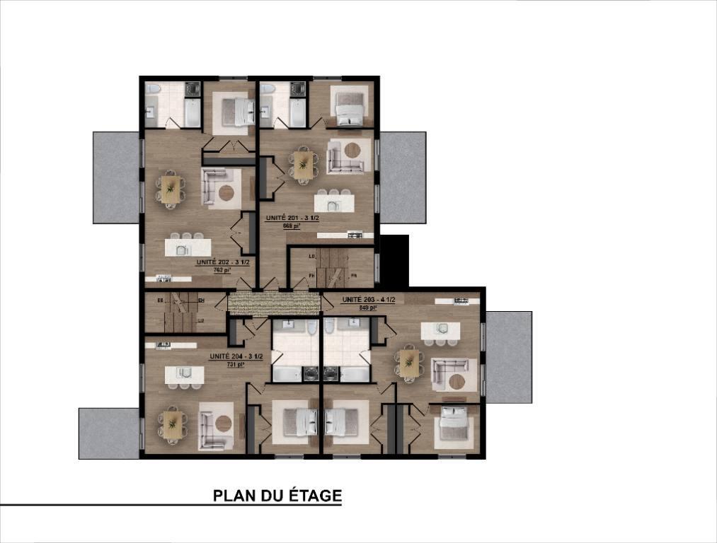 Appartements à louer à Deux-Montagnes