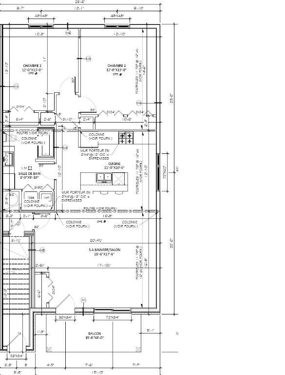 4 1/2 à louer construit en 2020 à Salaberry-de-Valleyfield