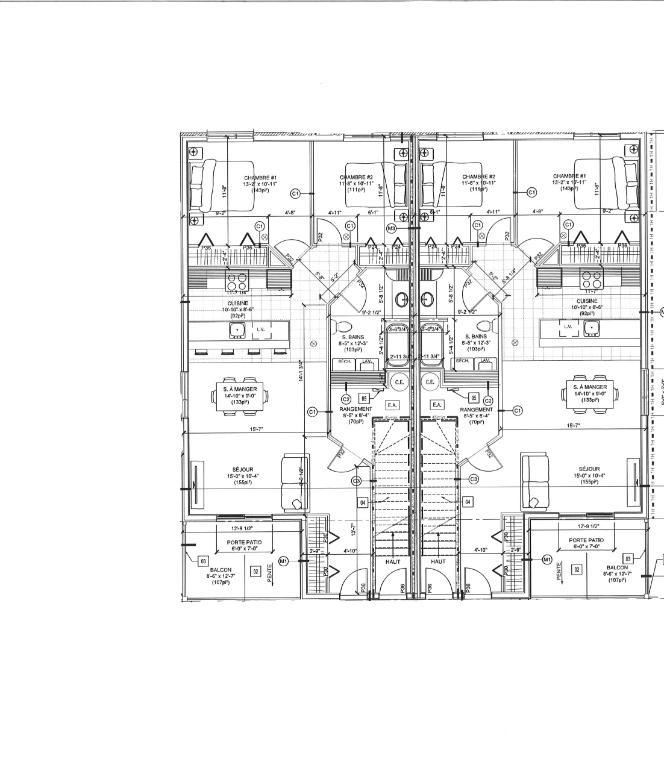 Logement neuf 4½ à Sainte-Marie - Disponible Mai 2025