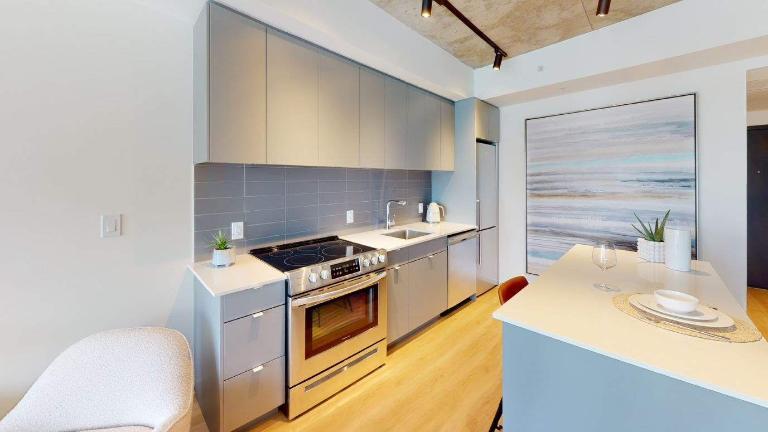 Studio dans un projet locatif moderne à Place Gare Viger