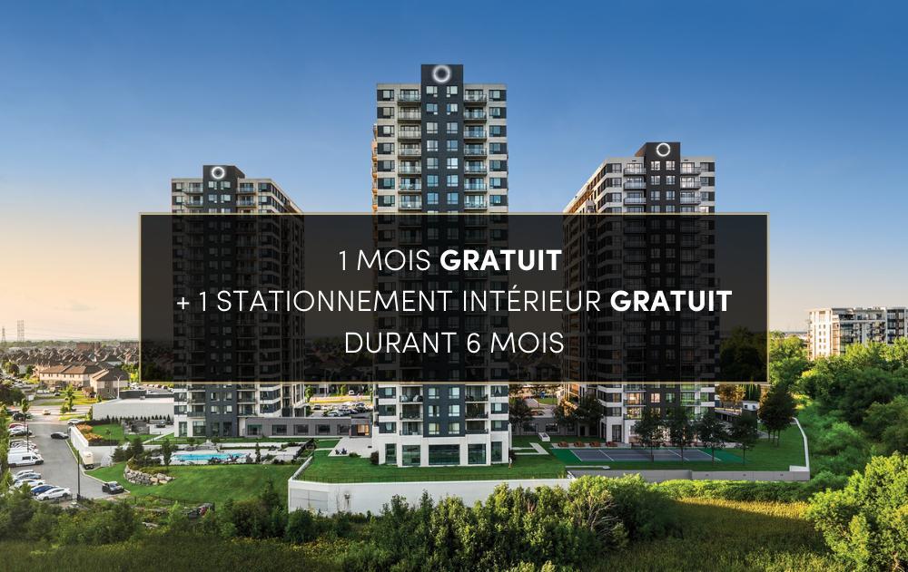 PROMO 1 MOIS + STATIONNEMENT | Condo haut de gamme 5 1/2 à Louer | Laval