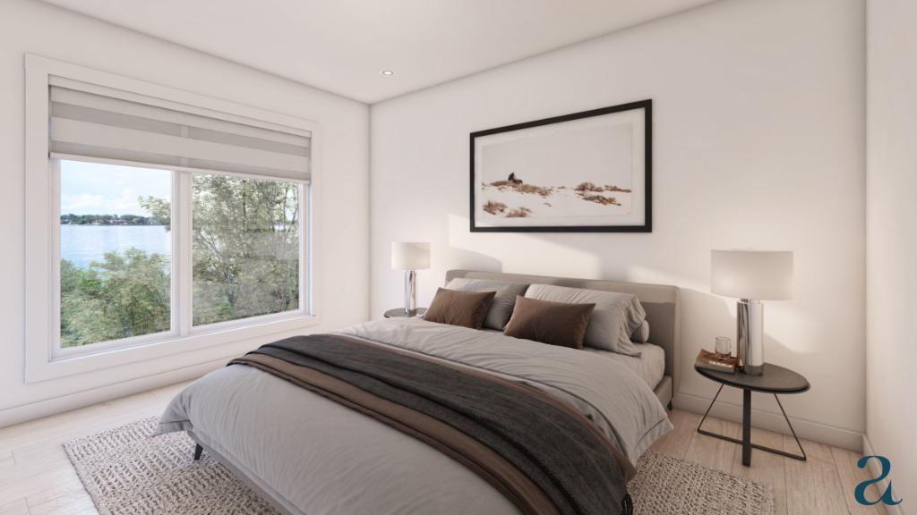 4½ NEUF | VUE SPECTACULAIRE SUR LE FLEUVE | LAVALTRIE | DISPONIBLE DÈS JUILLET 2025