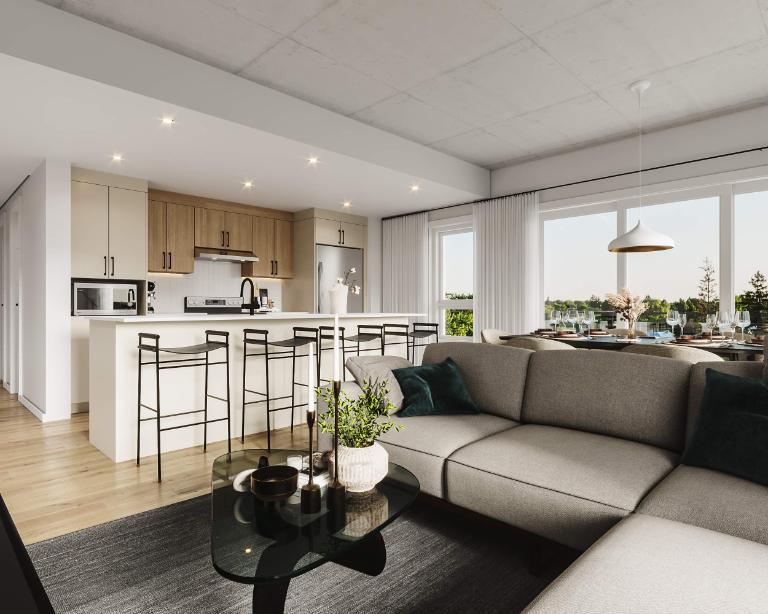 Nouveaux condos locatifs de 2 chambres à Lavaltrie