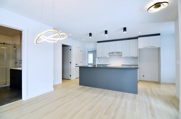 Grands et très lumineux 5-1/2 à louer dans quadruplex de luxe, situés dans le secteur Nord de Sherbrooke.