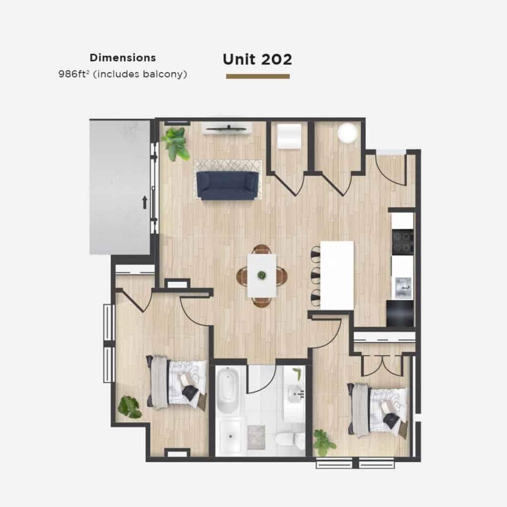 2 CH - 1 SDB - Gatineau - $2,275 /mo