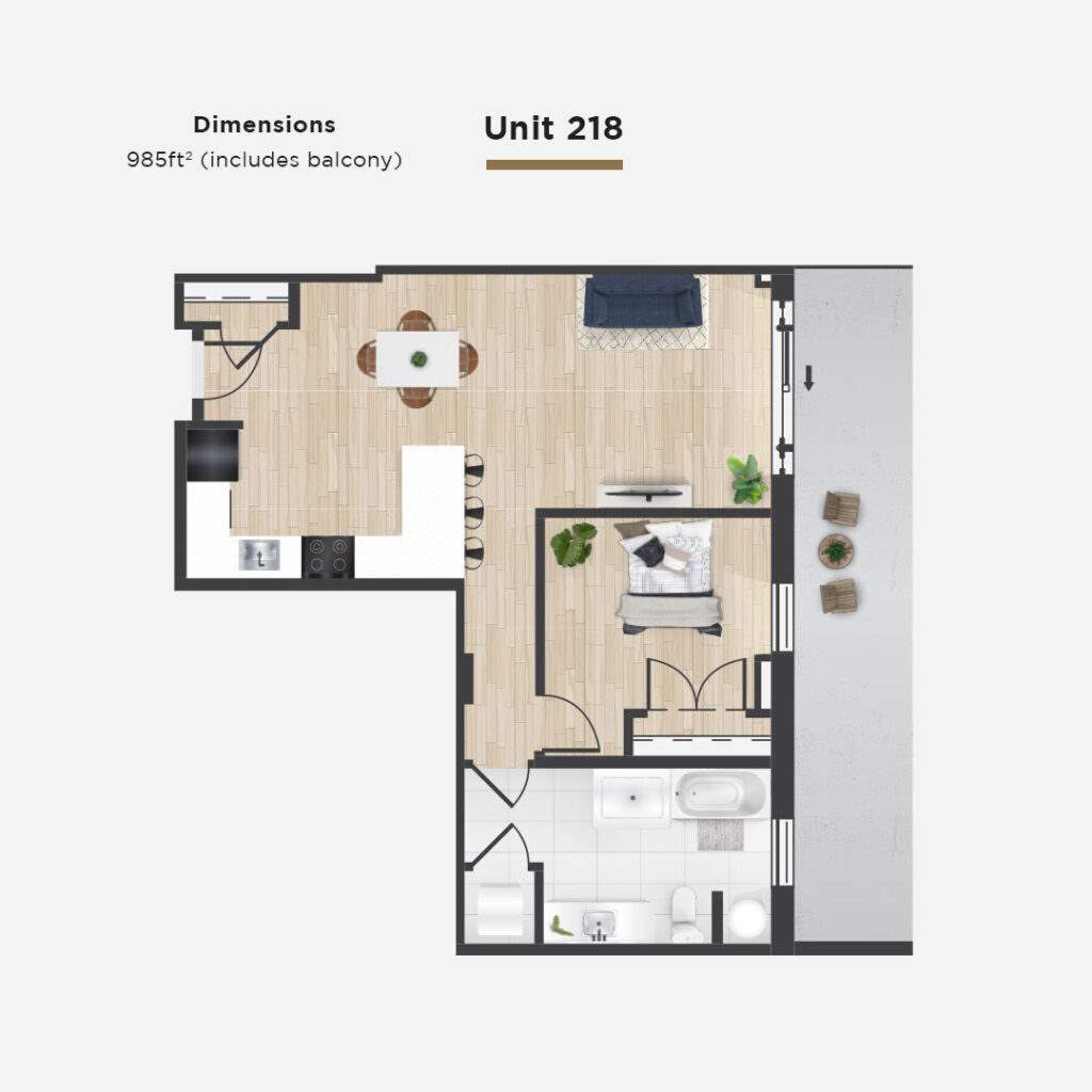1 CH - 1 SDB - Gatineau - $2,070 /mo