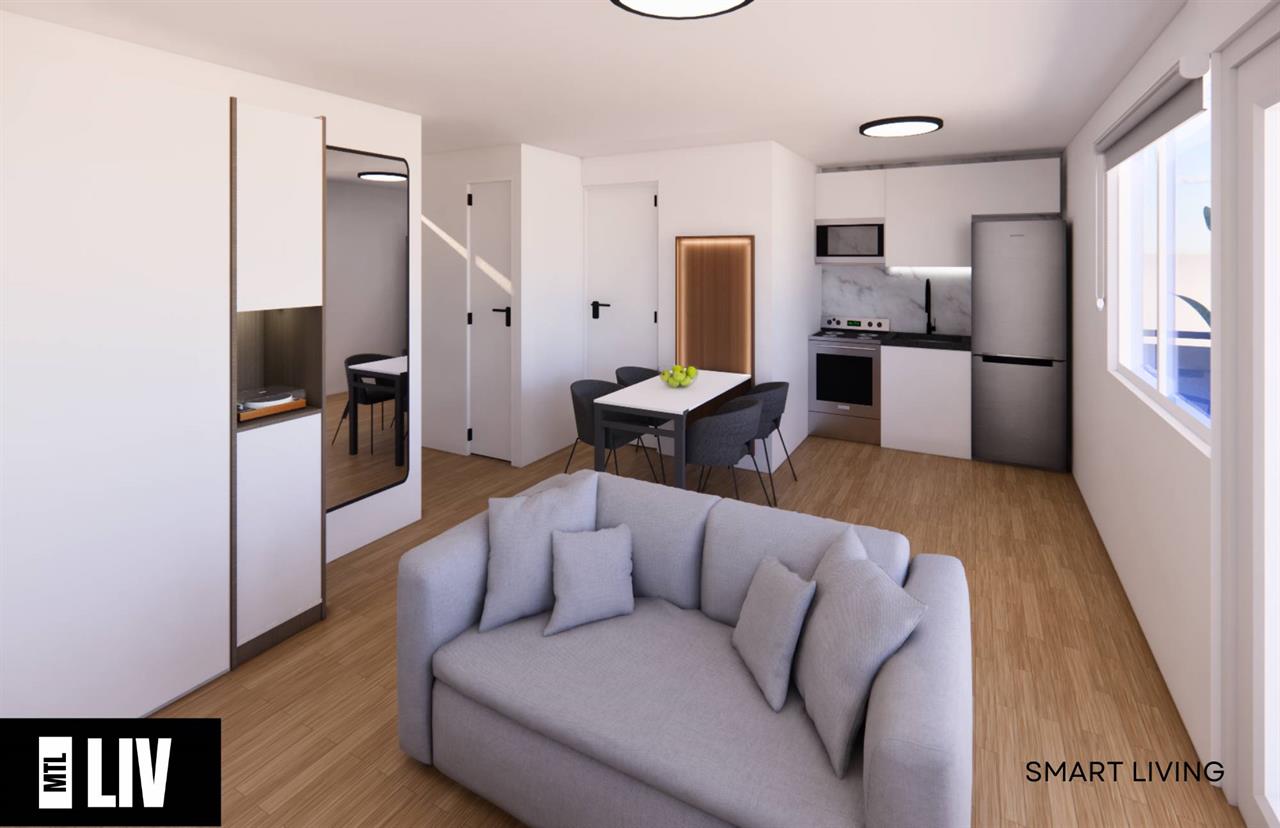 Studio Intelligent - Montréal Centre-Ville, Tout Meublé