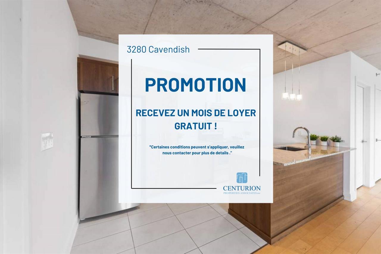 2 Bedroom - 3280 Cavendish Boulevard, Montréal