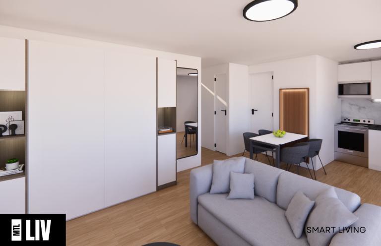 Studio Intelligent - Montréal Centre-Ville, Tout Meublé