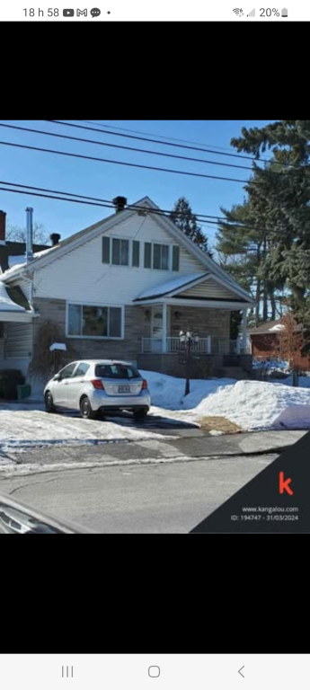 Adj Ahuntsic Grand 3 1/2 Semi Meublé Sta