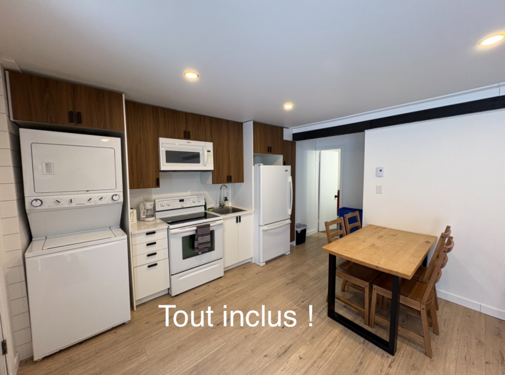 3 1/2 Fraichement Rénové !