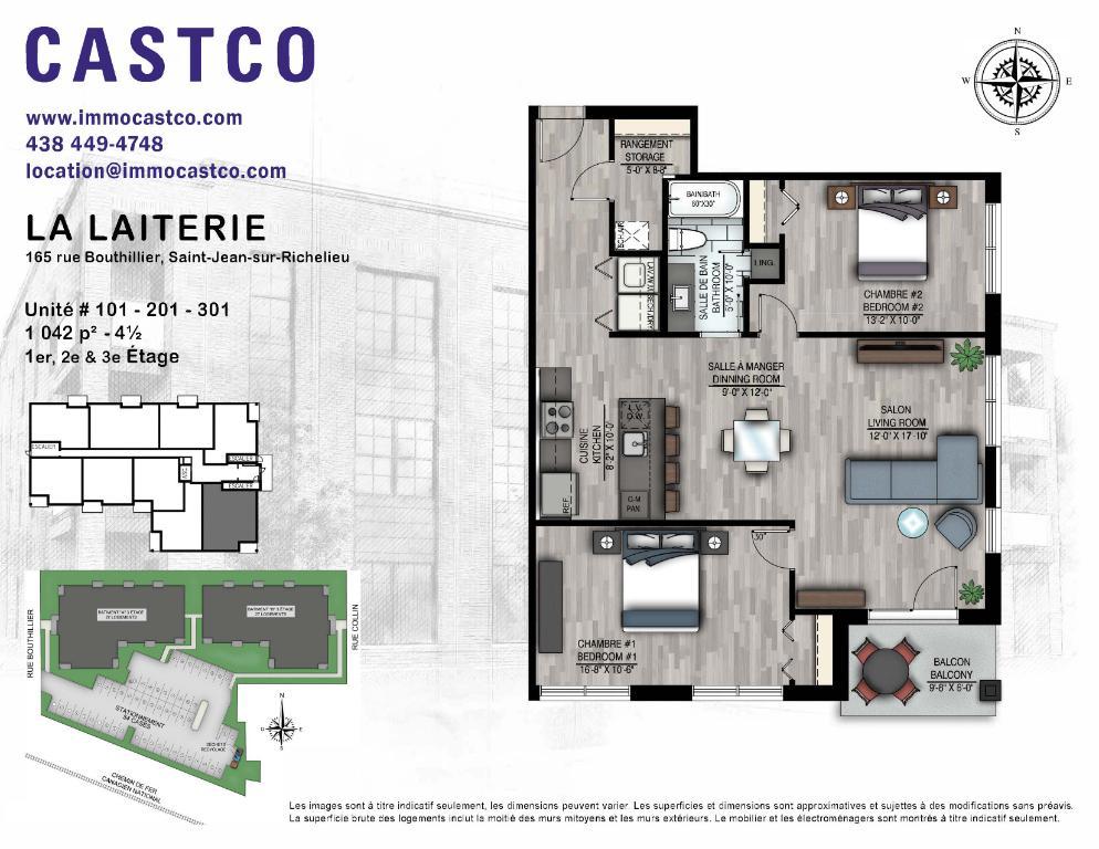 MAGNIFIQUE 4 1/2 LUXUEUX - LIBRE 1er JUILLET - ASCENSEUR (MOIS GRATUIT!)