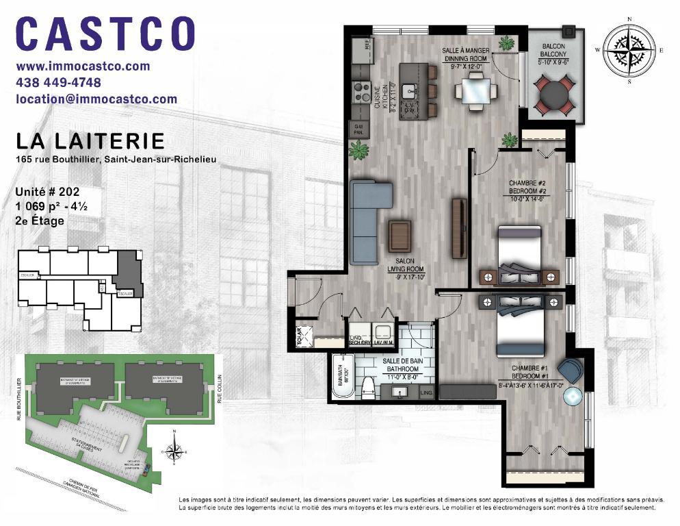 MAGNIFIQUE 4 1/2 LUXUEUX - LIBRE 1er JUILLET - ASCENSEUR (MOIS GRATUIT!)