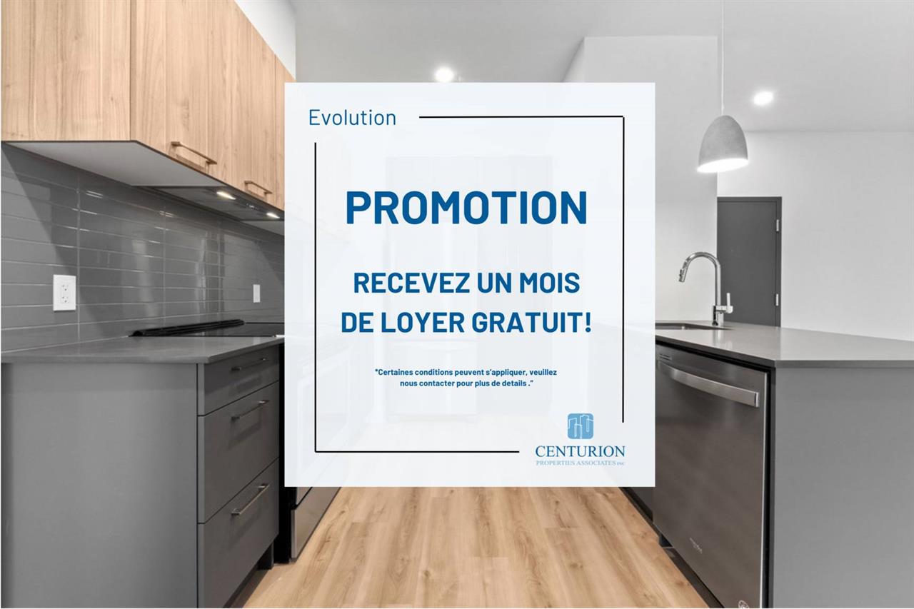 1 Bedroom [3.5] - 1355 Le Corbusier Blvd., Laval