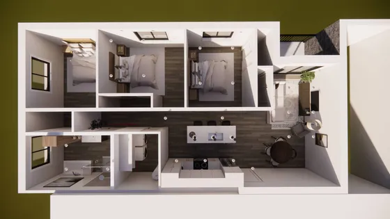 4 rooms apartment of 84 m² in Saint-Hyacinthe