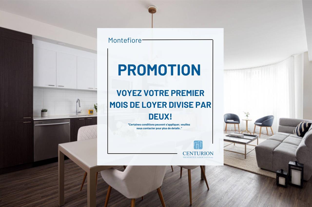 1 Bedroom - 5885 Cavendish Boulevard, Montréal