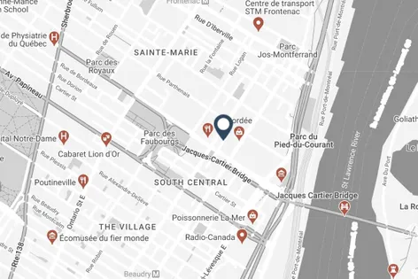 1 room apartment of 56 m² in Montreal